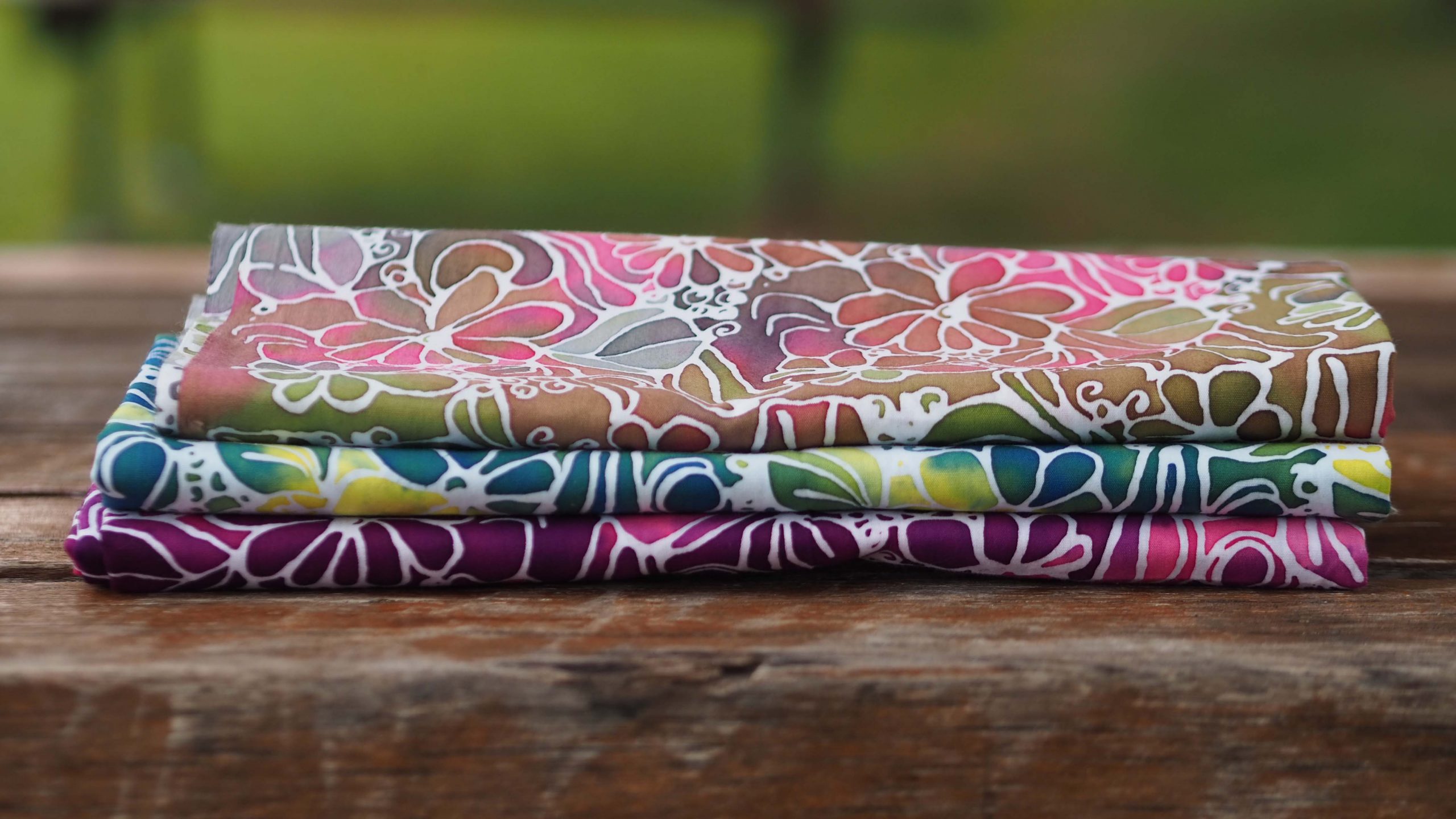 3 pcs/ set D.I.Y Patchwork Floral - Craft Batik Sdn. Bhd. Online Store